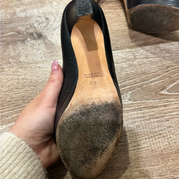 Gucci Horsebit Peep Toe - Picture 5 of 6